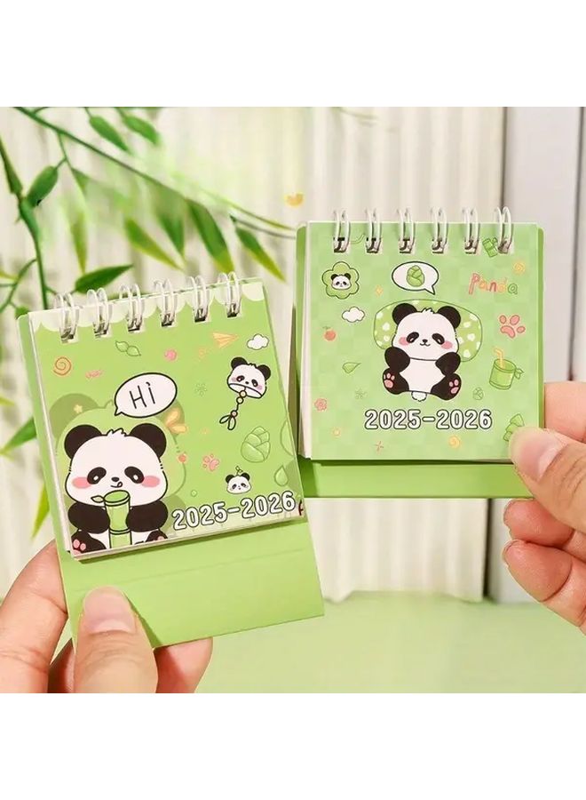 Apple Panda Mini Calendar 2026 Monthly Planner Daily Schedule Desk Organizer - Image 4